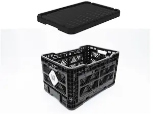 Our Original T-48 Collapsable Crate with Lid - Perfect for Organization and Storage!