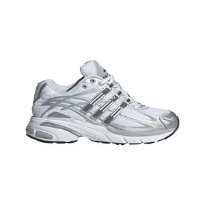 adidas Womens Adistar Cushion Metallic Lace Up Sneakers Shoes Casual - Silver