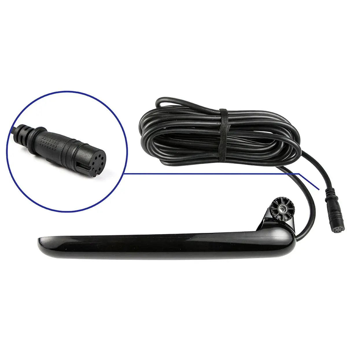 Lowrance TripleShot Skimmer Transducer - Transom Mount 3-in-1 Sonar with High CHIRP, SideScan, DownScan Imaging, Boating Accessory, Model 000-14029-001 for Fishing, Best Traditional Sonar Views, Lifelike Images Of Fish-Holding Structure, Triple Shot Skimm