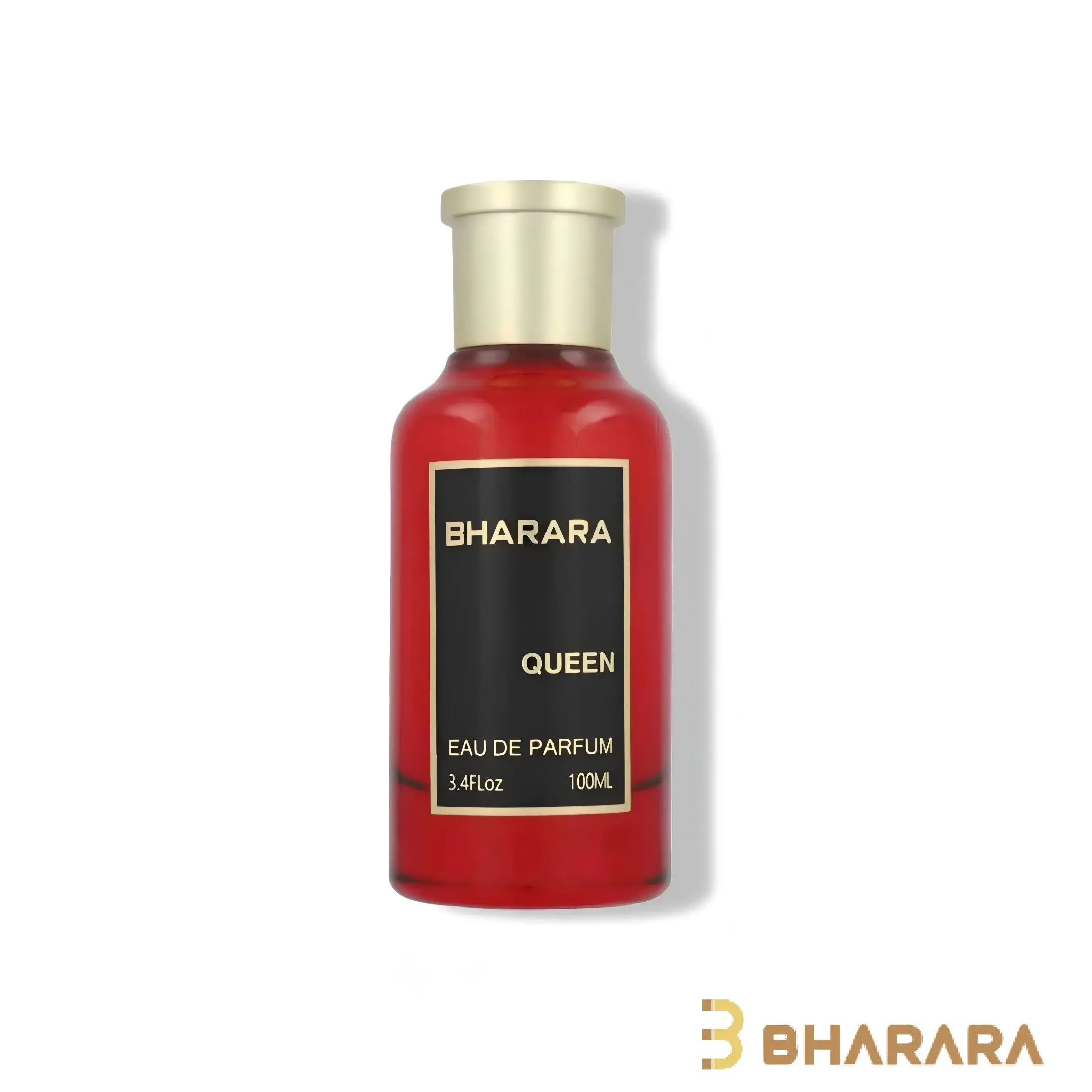 B Bharara Queen Unisex Eau De Parfum - 3.4 Fl Oz/100ml, Floral-Musk Blend, Elegant Highly Scented Fragrance for Women