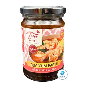 Taste Thai Tom Yum Paste, Halal (8.4 oz) เครื่องต้มยำพร้อมปรุง ตราเทศไทย