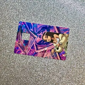 BRATZ Holographic Money - CC Skin - CC Sticker - Waterproof - Glossy Finish