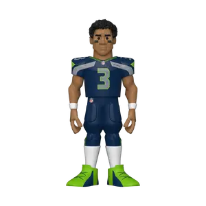 Funko GOLD Russell Wilson [Seahawks Home Uniform] NFL Premium Figure 12"