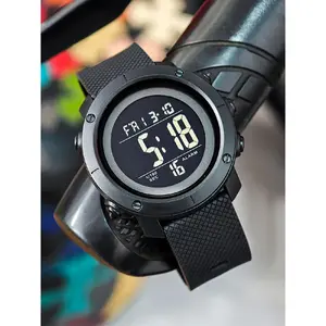 Student Party Watch! Skmei Moment Beauty Outdoor High-Value Sports Watch, Fashionable Digital Watch, 50m Waterproof + Dual Time Zones + Night Glow