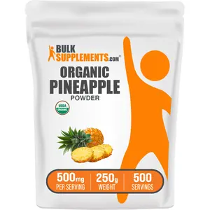 BulkSupplements - Organic Pineapple Powder - 100g-1kg - Antioxidant - Digestive Support - 500mg per Serving BulkSupplements - Organic Pineapple Powder - 100g-1kg - Antioxidant - Digestive Support - 500mg per Serving