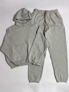 2024 Light Heather Gray Hoodie Pants combo--Pullover Hoodie & Jogger Pants  Street Style Comfortable CleanFit Unisex Style