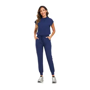 VECARDI Nurse, Stop Settling for Uncomfortable Scrubs! Soft, Stretchy & Stylish Medical Uniform Set for All-Day Comfort | Perfect for Nurses, Doctors & Healthcare Workers