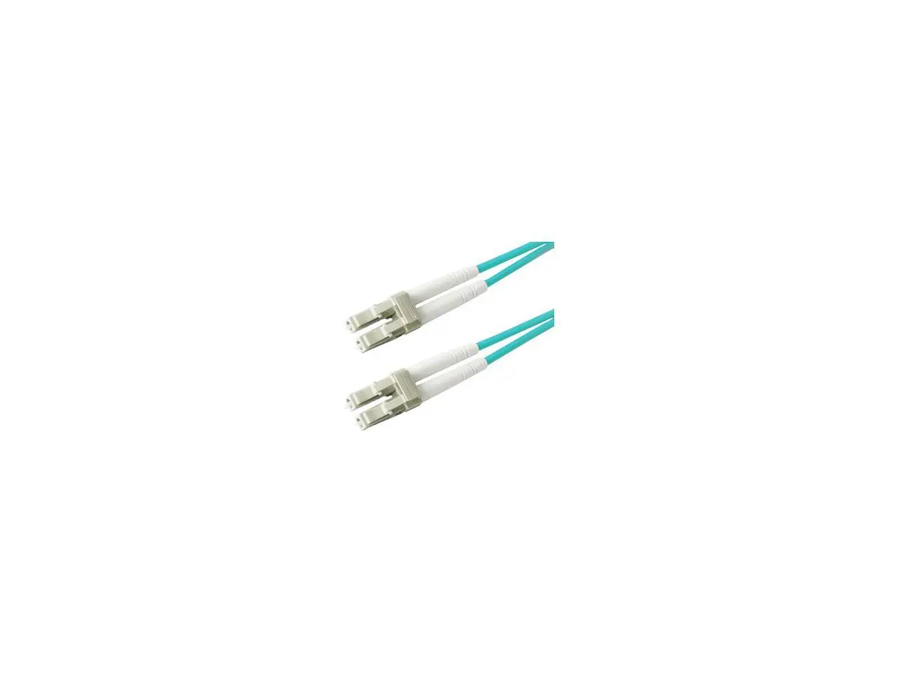 AddOn 4m Laser Optimized Multi-Mode Fiber (LOMM) Duplex LC/LC OM3 Aqua Patch Cable