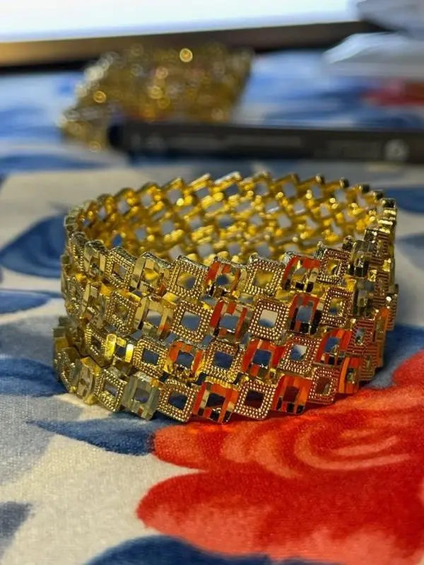 Size 2.0 Toddler Indian Bangles