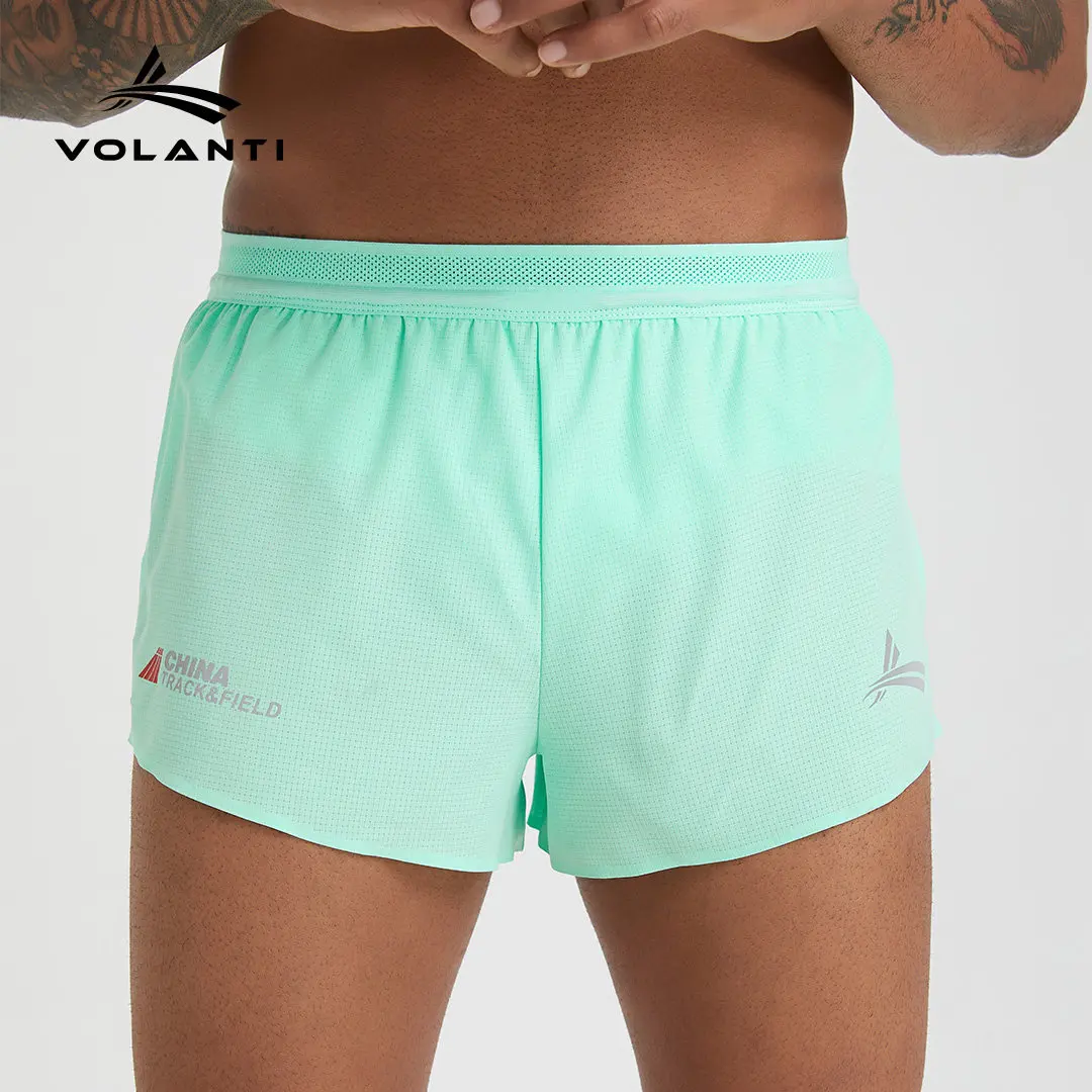 Volanti CHINA Unisex Quick-Dry Running Training leg day Shorts | Rapid-Dry Sweat-Wicking Breathable Lightweight Zero-Restriction for Road Running Marathon Track Field Sprinting Gym Training cycling drying