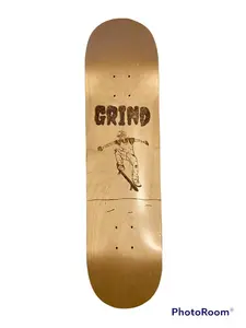 Custom Engraved Skateboard Deck