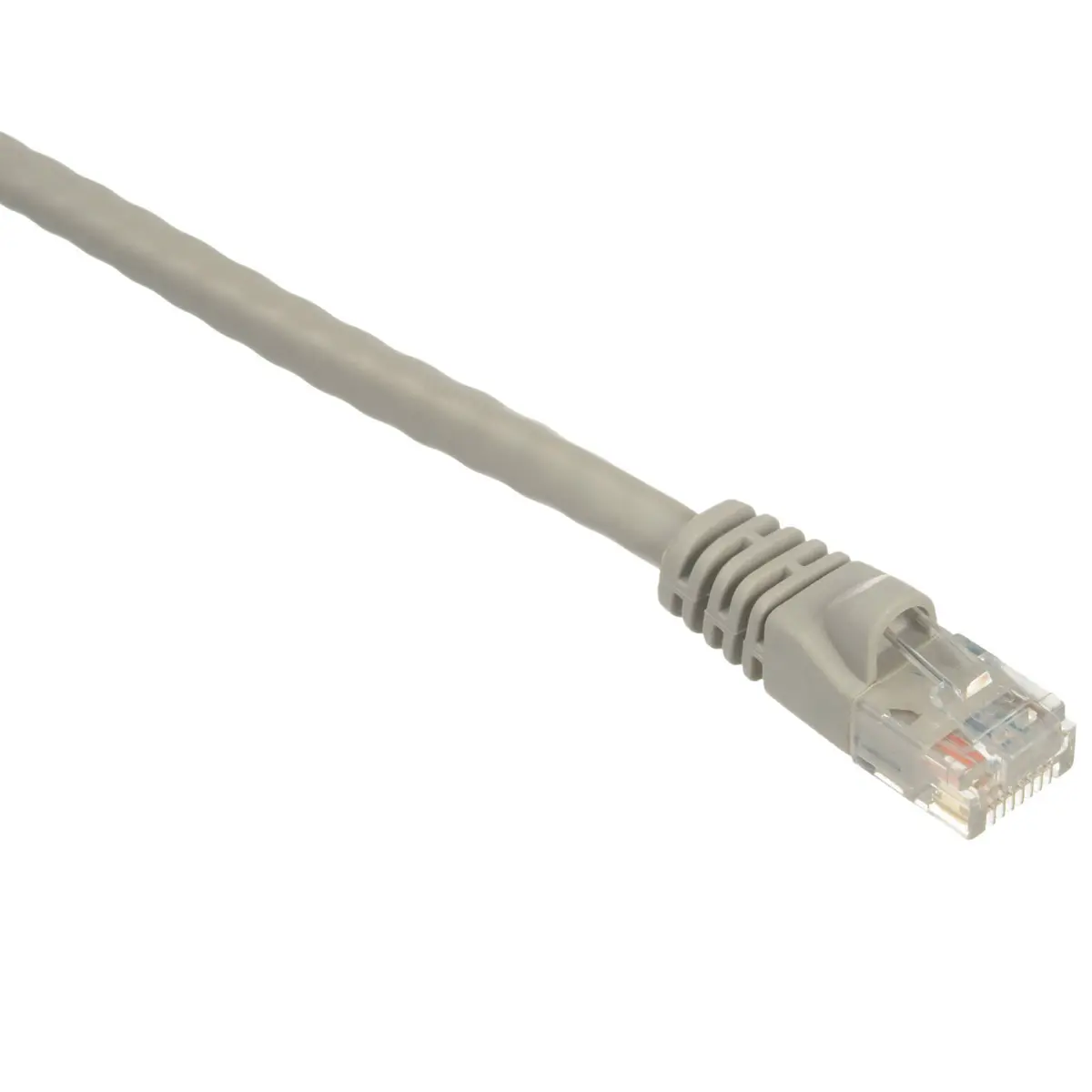Cat6 Snagless Patch Cable - 10ft, 550 MHz Speed, Gray, High-Speed Data Transfer for LAN Devices, Ideal for Office Users