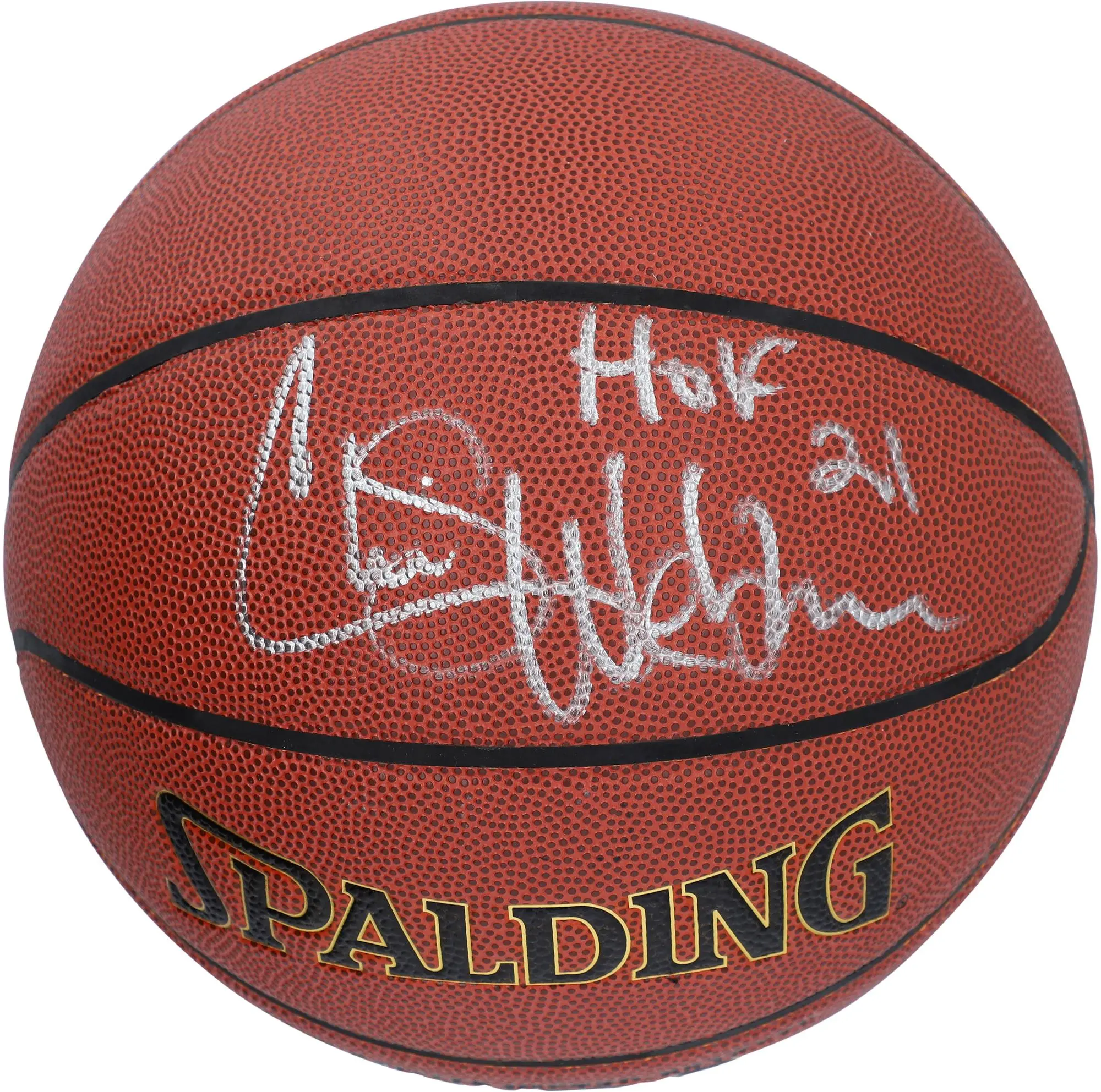 Chris Webber Sacramento Kings Autographed NBA Zi/O Excel Indoor/Outdoor Basketball with "HOF 21" Inscription - Fanatics Authentic Certified
