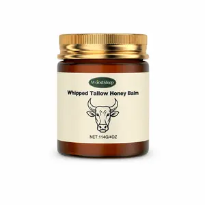 Ultimate Dry Skin Rescue – Whipped Tallow Honey Balm with Natural Honey & Tallow, Intensive Moisture for Face, Hands & Body