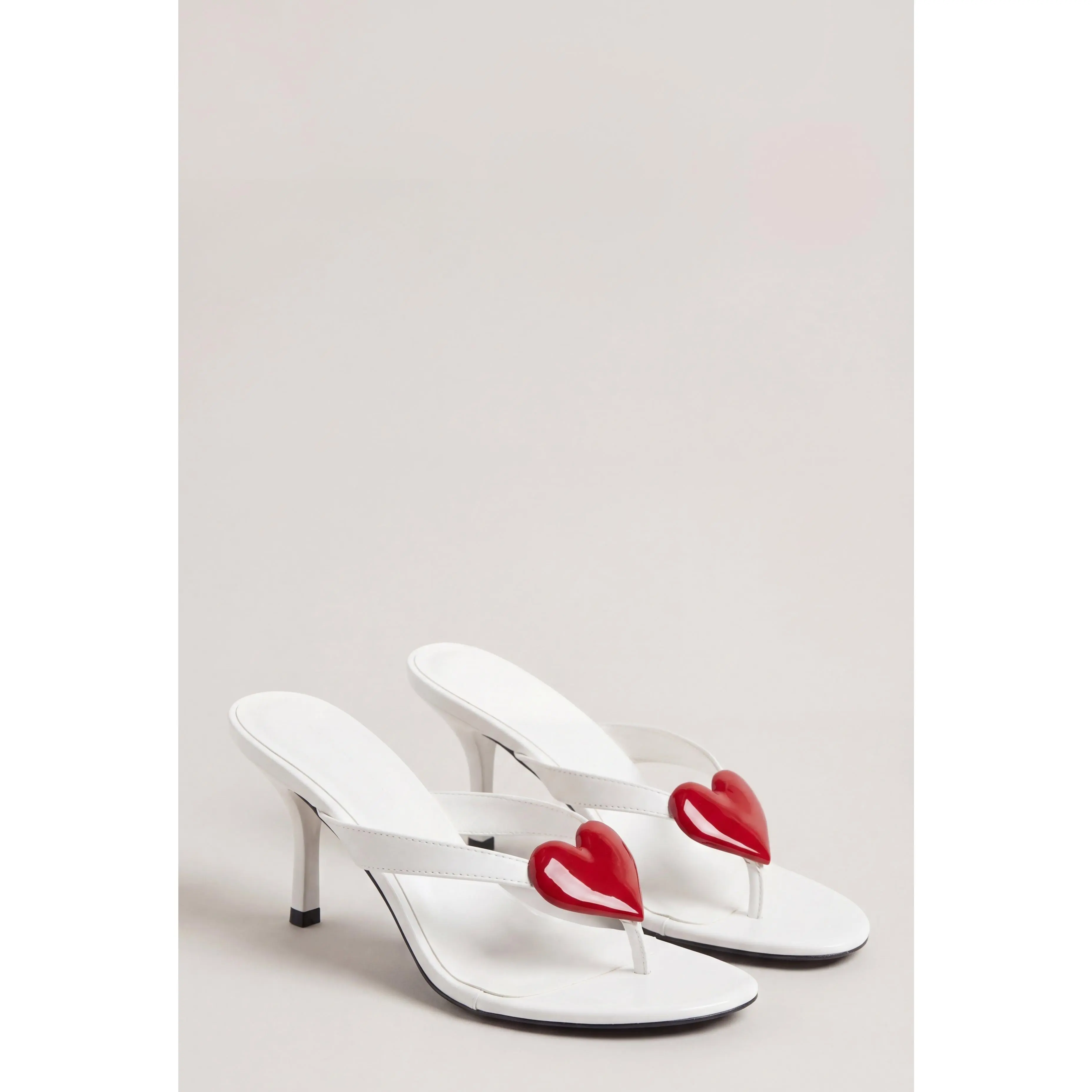 Tallulah Heart Embellished Heeled Sandals