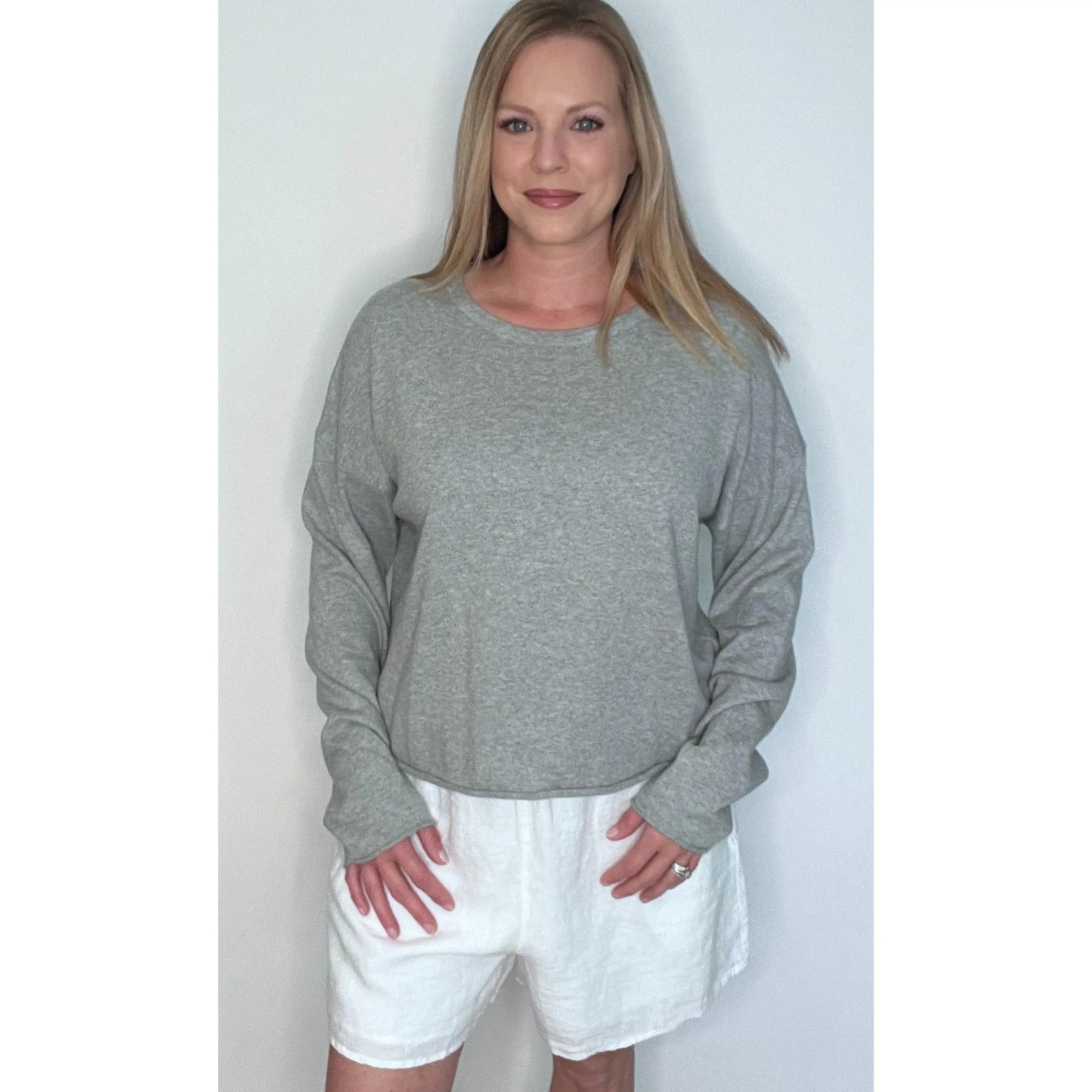 Essential Coast Sweater-Grey