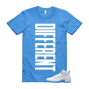 12 Melo White University Blue Emoji T Shirt Match DFRNT