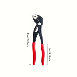 Adjustable Slot Joint Pliers, Heavy-duty Water Pump Pliers, Multi-purpose Professional Elbow Pump Pliers, Industrial All-purpose Hand Tools, Household and Office Use, Men's Gift