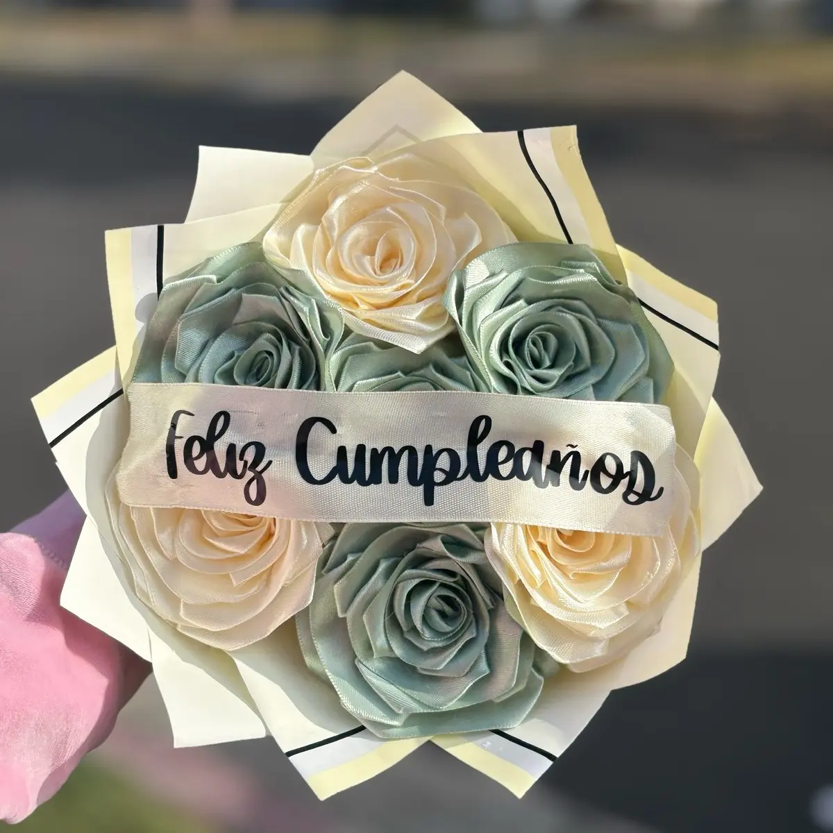 Feliz Cumpleaños Bouquet - Perfect Birthday Present for Girls & Boys with Colorful Flowers and Decorative Elements