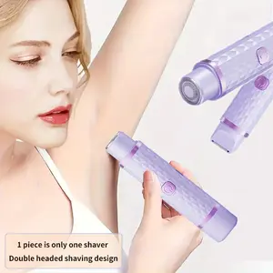 Women's Electric Shaver, Bikini Trimmer & Razor, Cordless Shaver, USB Rechargeable Wireless Design, Effective Gentle Hair Removal Tool