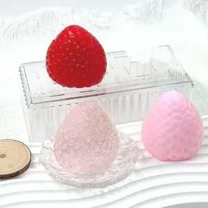 Taba Squishy Squeeze Toys FidgetToys Squishy Strawberry for Anxiety&Relaxation toys