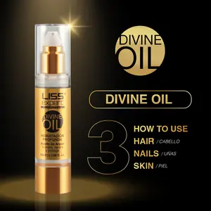 Liss Expert Professional Divine Argan Oil - For Perfectly Smooth and Healthy Hair Haircare Aroma Frizz Hydrating