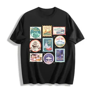 Vintage Theme Park Stamps Vintage T-shirt Wildest Ride Happy Ever After Land Retro Tshirt Castle Family Matching Trip 2026 Gift