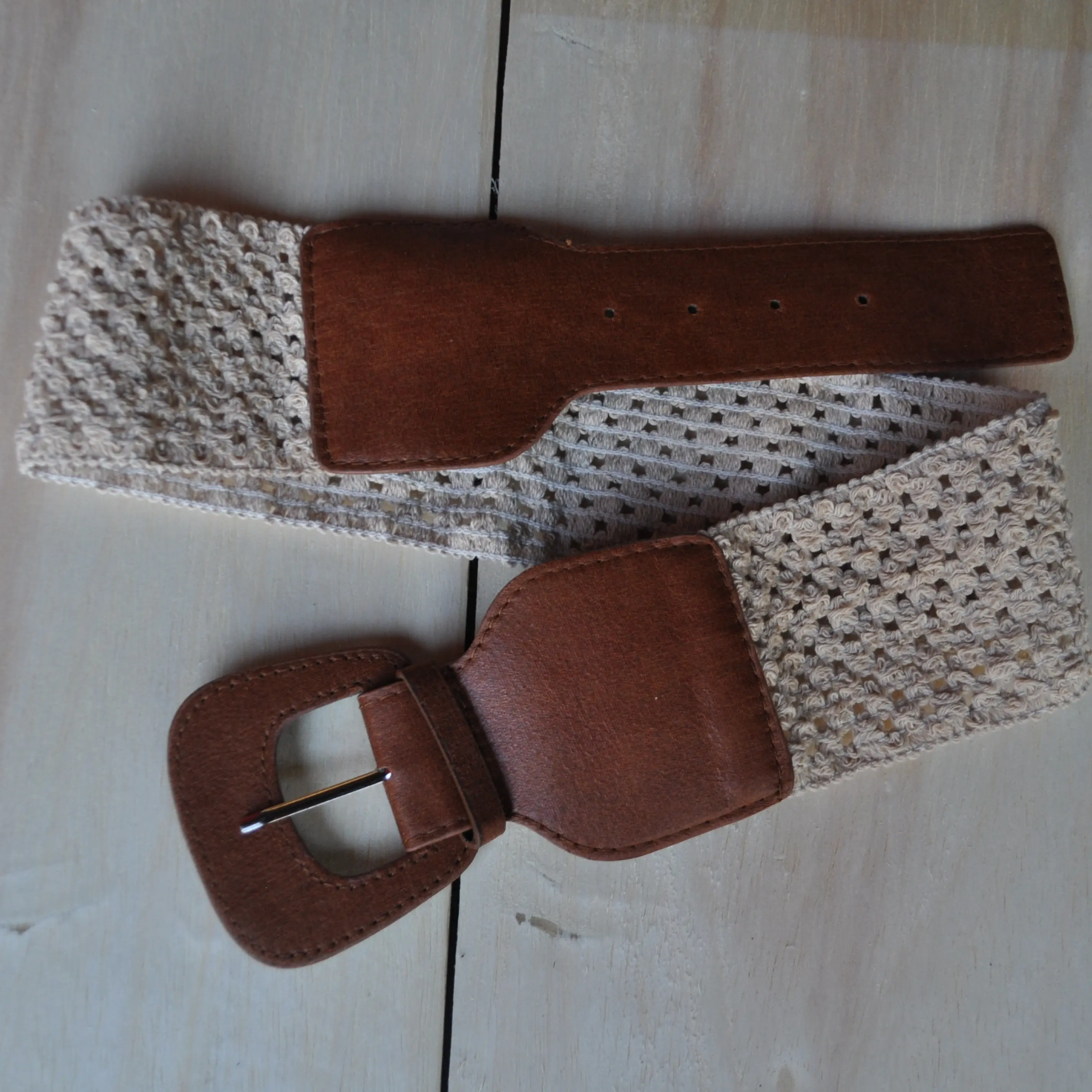 Belt Women's Bohemian Crochet - Stretchy Waist Belt