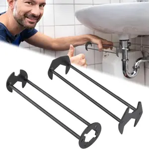2 PCS Multifunctional Sink Wrench,  7 Sizes Universal Under Sink Plumbing Tools, Basin Faucet Tight Spaces Sink Tool