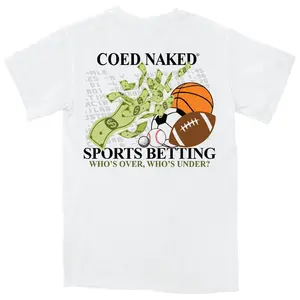 Coed Naked Sports Betting T-Shirt