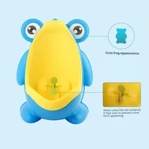 Wall-Mounted Urinal, Portable Standing Peeing Bucket, Compact Toilet Alternative, Easy-to-Use, Toddler Potty Trainer Travel Urinal