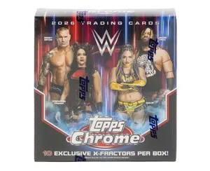2026 Topps Chrome WWE Wrestling Mega Box