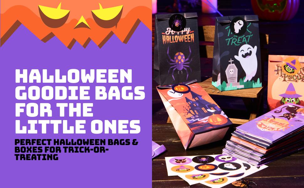 JOYIN 32 Pcs Halloween Candy Treat Boxes, House Cardboard Cupcake Cookie Goodie Boxes for Halloween Party Favor Supplies, Trick or Treat Classroom Exchange Goody Bags JOYIN 32 Pcs Halloween Candy Treat Boxes, House Cardboard Cupcake Cookie Goodie Boxes for Halloween Party Favor Supplies, Trick or Treat Classroom Exchange Goody Bags
