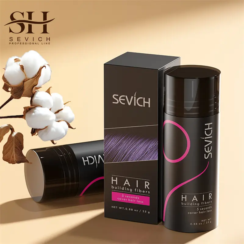 SEVICH Hair Building Fibers, Natural Cruelty-Free Formula, Instantly Covers Thinning Hair, Long-Lasting Hold & Natural-Looking Volume, Perfect for Men & Women