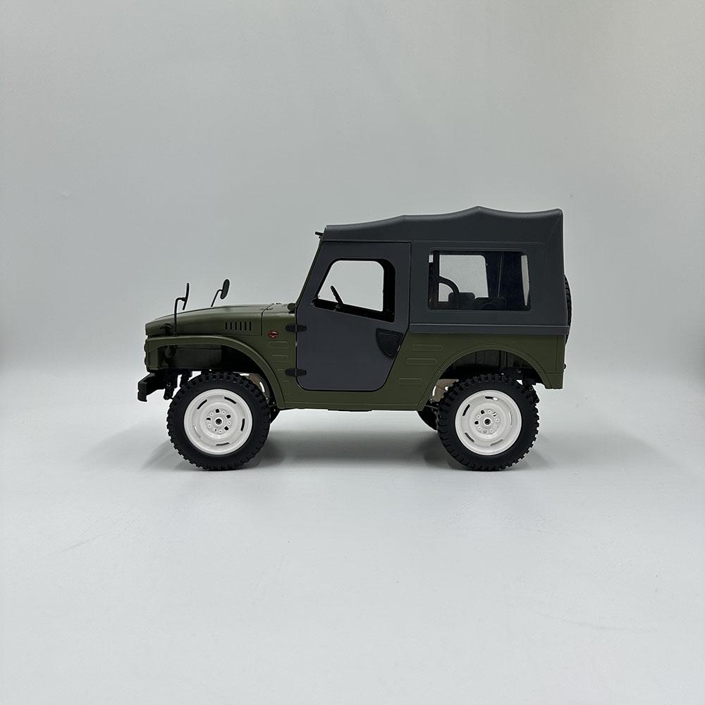 1:10 Scale 4WD Off-Road RC Crawler, Full-Proportional Remote Control All-Terrain RC Truck, RTR & Modifiable RC Toy for Boys & Girls Kids