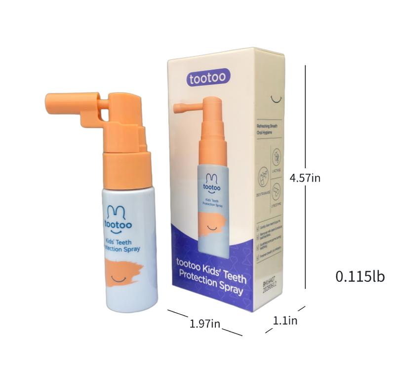 tootoo Kids Oral Spray, Toddler Toothpaste Helper Natural Cavity Defense & Fresh Breath, Grape Flavor with Xylitol & Probiotic, Children Anticavity with Fluoride Free, 20ml tootoo Kids Oral Spray, Toddler Toothpaste Helper Natural Cavity Defense & Fresh Breath, Grape Flavor with Xylitol & Probiotic, Children Anticavity with Fluoride Free, 20ml