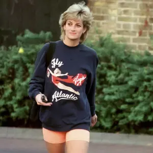 Fly Atlantic Princess Diana Sweatshirt | Vintage Princess Diana Sweatshirt | Retro 80s Clothing