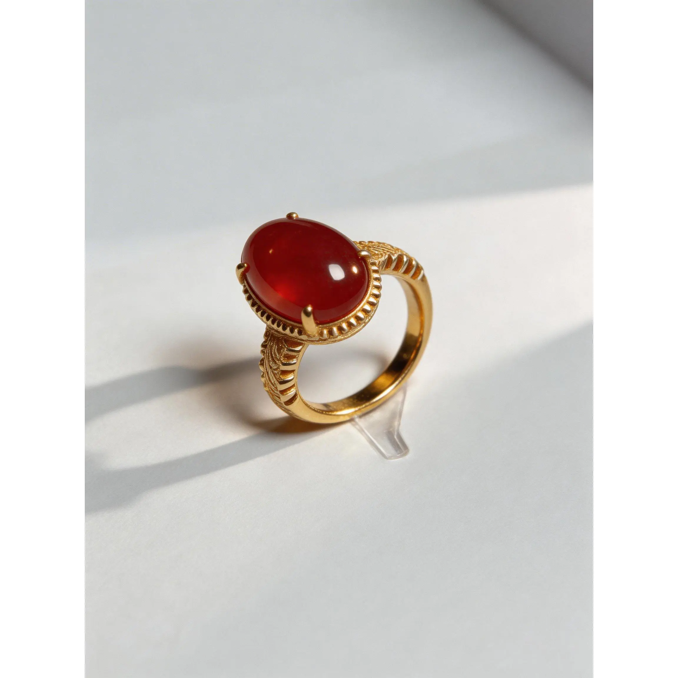 Elemental Energy Gemstone Ring| Divine Blessing, Spiritual Purification & Positive Aura Boost