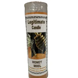 Legitimate Candle Honey Miel - Attraction Love Business - Vela de Miel for Atracation Love and Business Goals