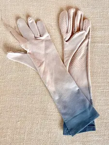 Pinenut and Indigo Ombre High Rise Gardening Gloves w/ Grip Palm