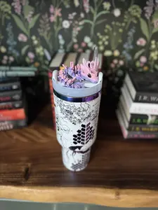 Baby Heart Dragon Straw Topper