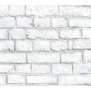 White Brick Wall Decal White Brick Wall Decal