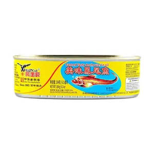 EAGLE COIN Anchovy Fillets in Oil 184g - Ready-to-Eat Seafood Snack, Guangdong Specialty, Perfect for Rice & Meals