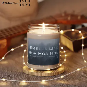 Smells like Hoa Hoa Season, Fall Twilight Candle, Edward Jacob Candle, Bella Swan, Gift for Twilight Fan, Vampire Merch Scent of a Killer