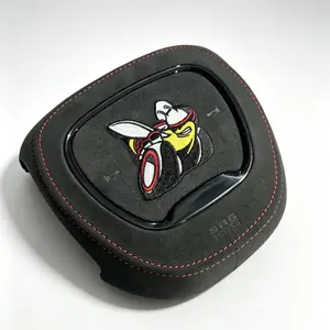 Fit Scat pack R/T Dodge Challenger Charge Durango SRT Custom replacement parts for the steering wheel center cover horn hood cover