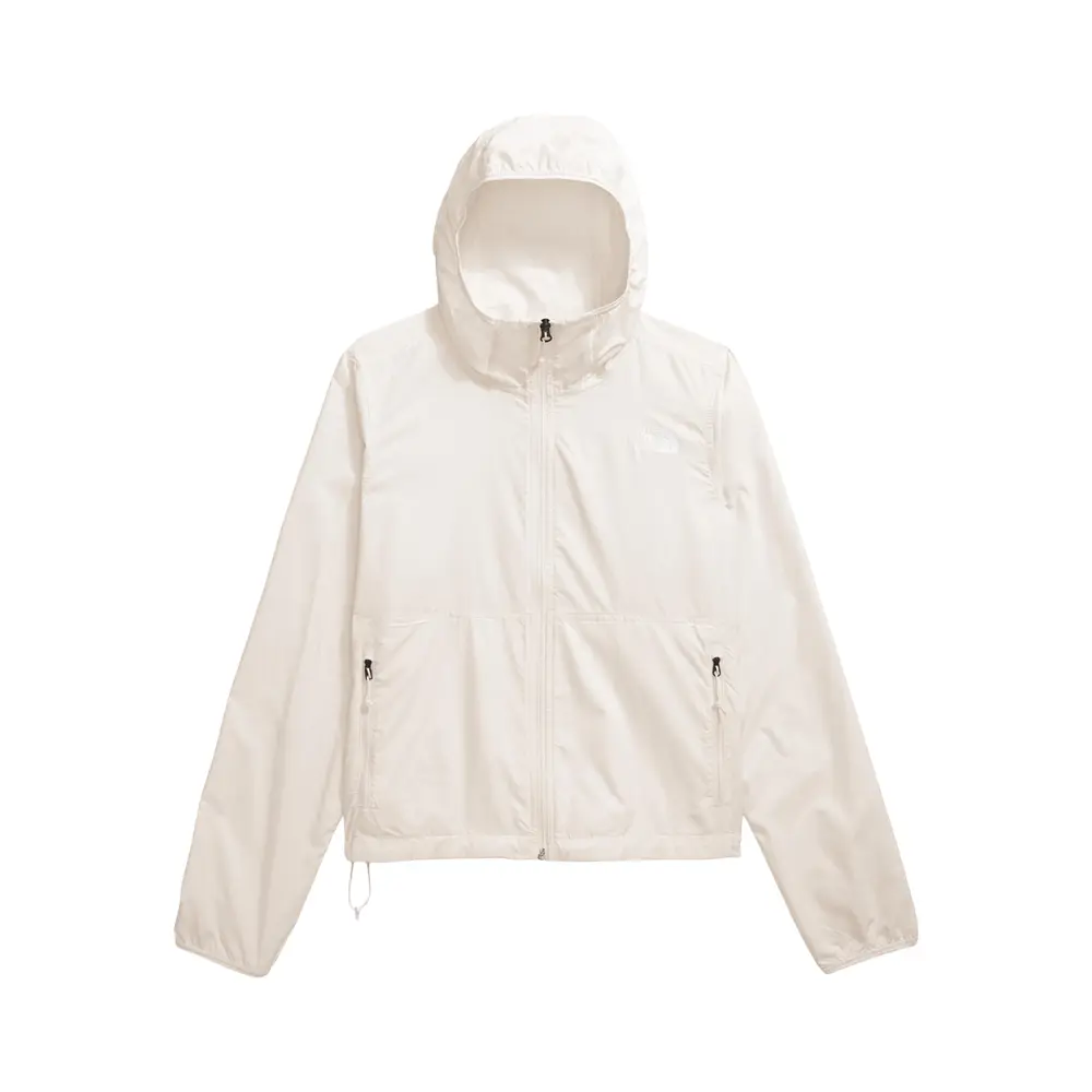 The North Face Womens Tnf Cyclone Wind Jacket Athletic Outerwear Casual - White