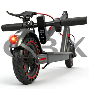 Electric Scooter-18 MPH Max Speed,12-16 Miles Long Rang,8.5'' Honeycomb Solid Tires,350W Motor,Adjustable Speed Foldable Commuter Scooter with Dual Braking System & APP Control  City & School Scooters