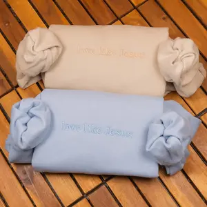 Embroidered Love Like Jesus Sweatshirt, Christian Crewneck Sweatshirt, Faith Quote Sweater, Inspirational Gift for Believers