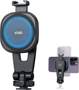 CAMOLO Magnetic iPhone Tripod Mount, Magnet Phone Holder Adapter Tripod, Compatible with Magsafe, iPhone 14 13 12 Series