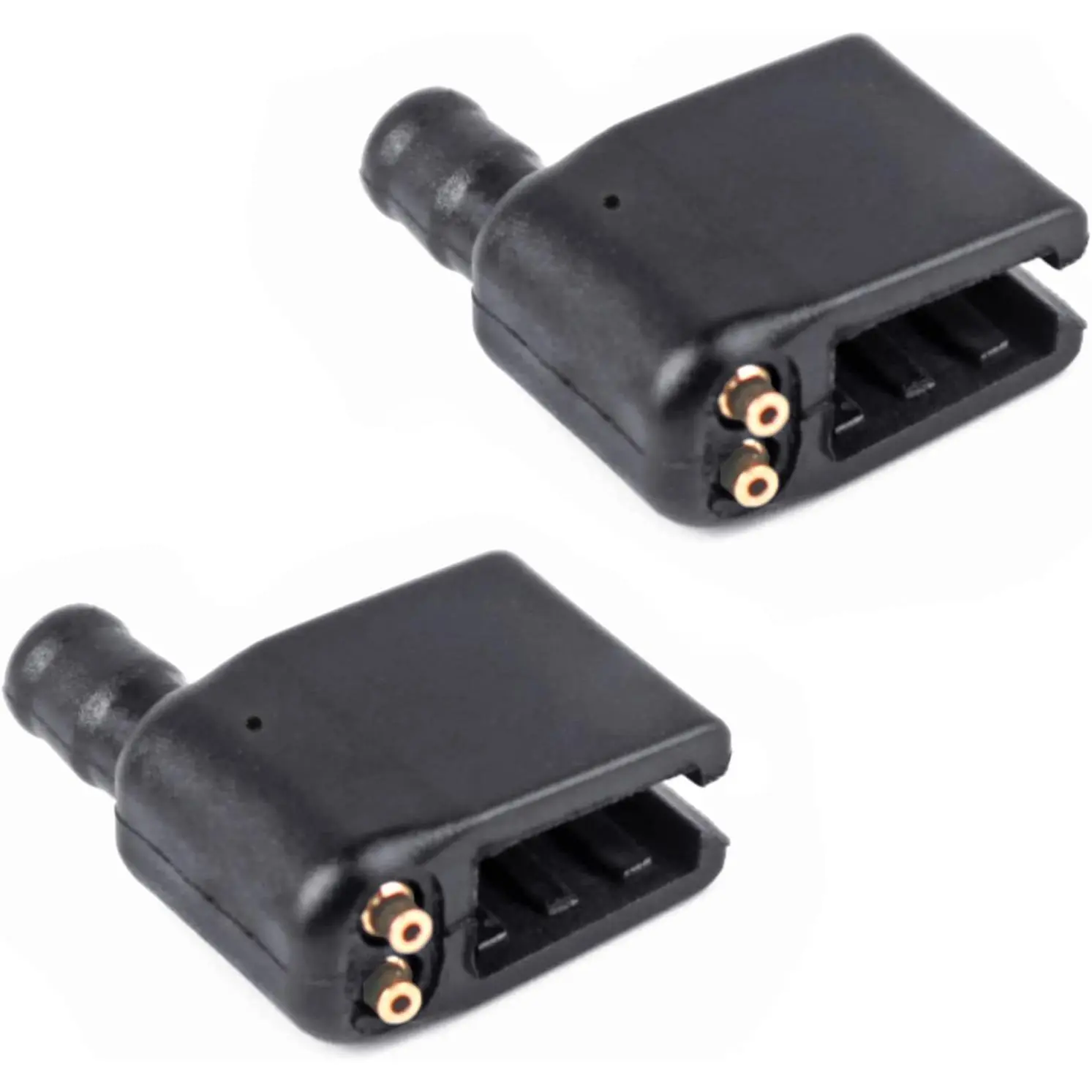 Upgraded 2 Pack Aimable Brass Windshield Washer Wiper Arm Nozzles Compatible with Mercedes and  Sprinter Van RV  Wiper Sprayer Replace 47191/68017440AA